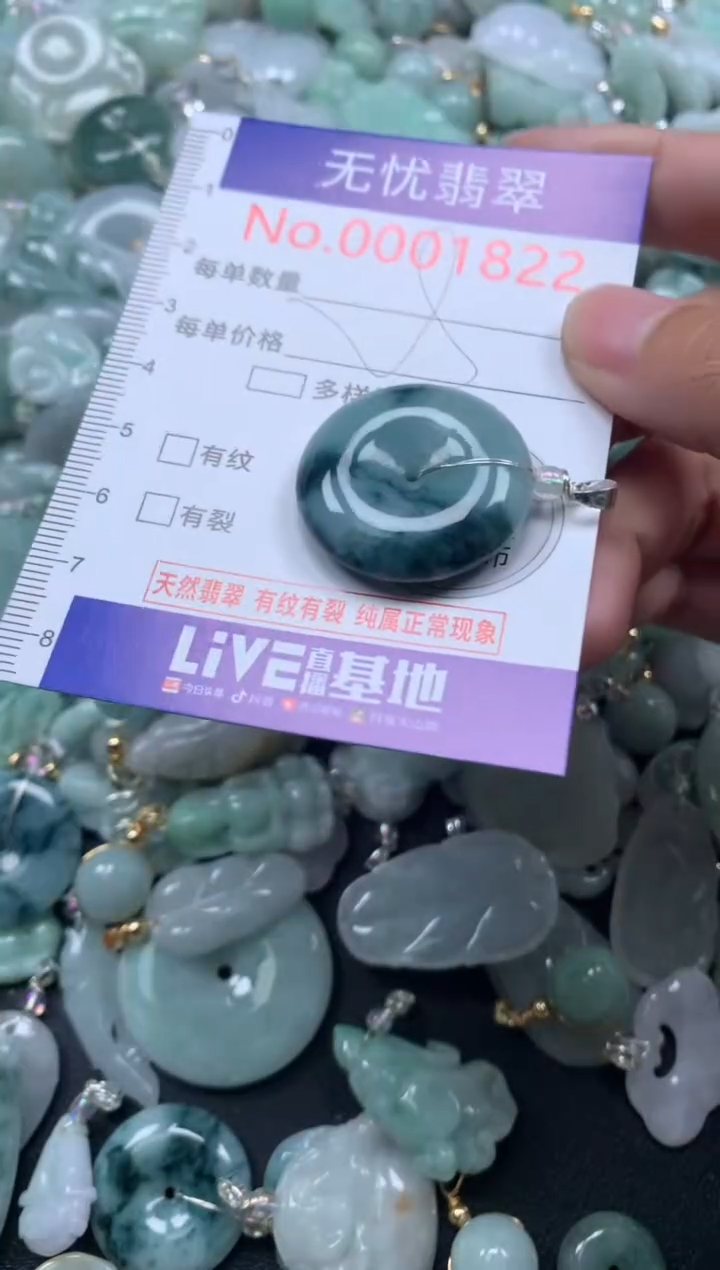 颈饰未镶嵌翡翠1822