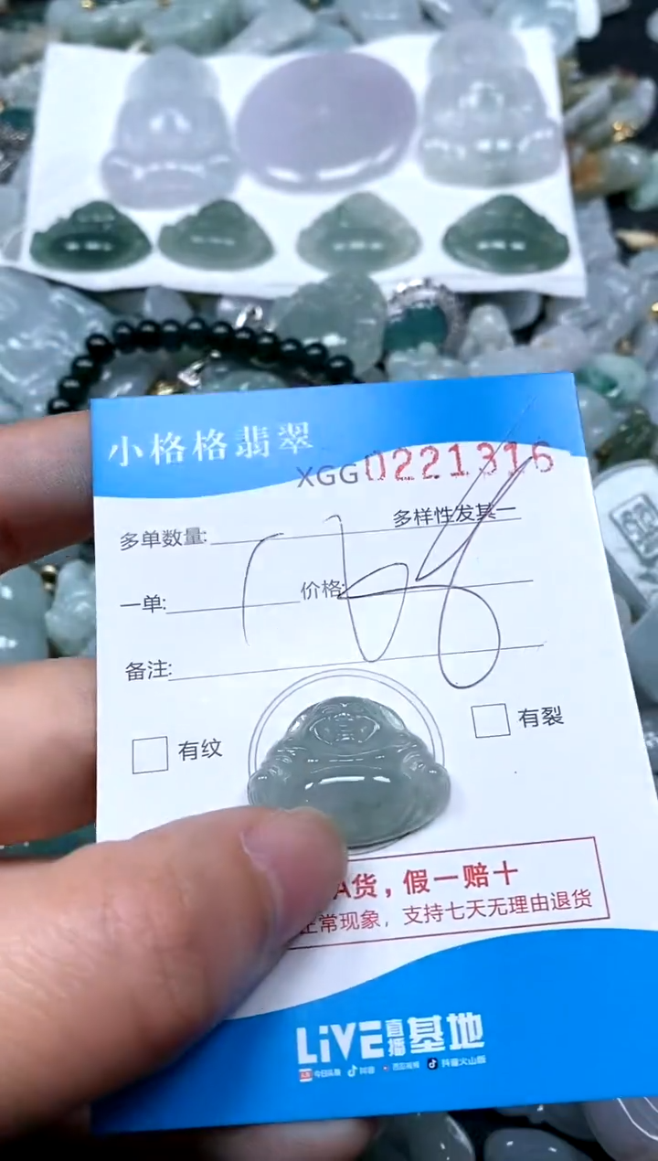 【闪购商品】翡翠颈饰未镶嵌闪购商品0221316