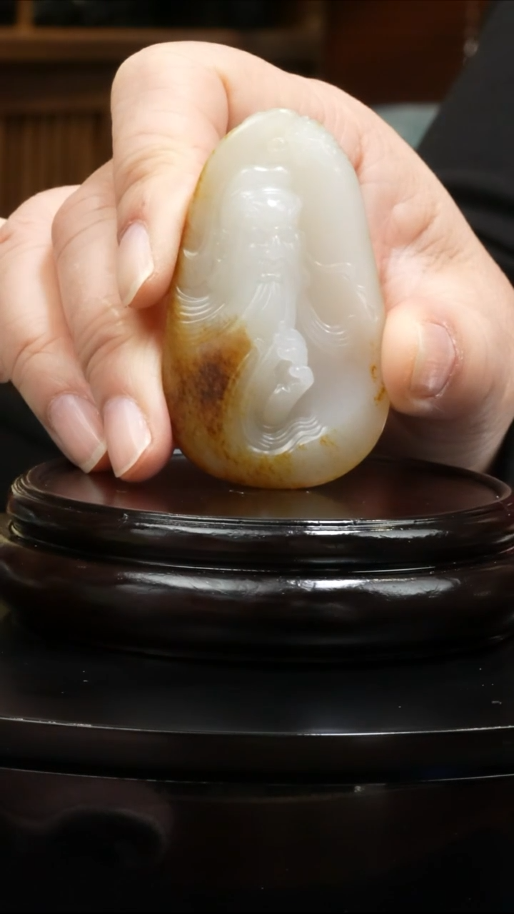 【闪购商品】和田玉吊坠(不含链)未镶嵌47.1克和田玉