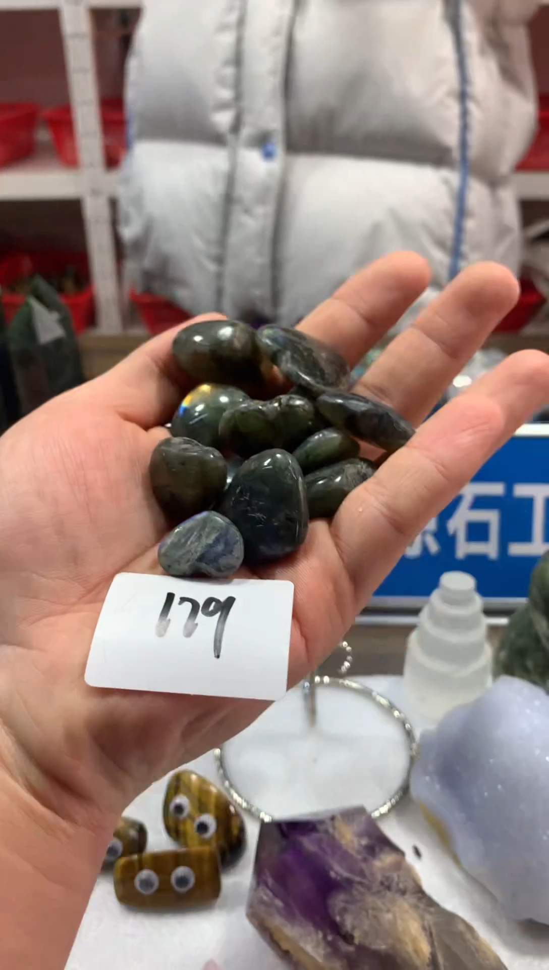 未镶嵌珠宝半成品水晶天然水晶默认微瑕100克179