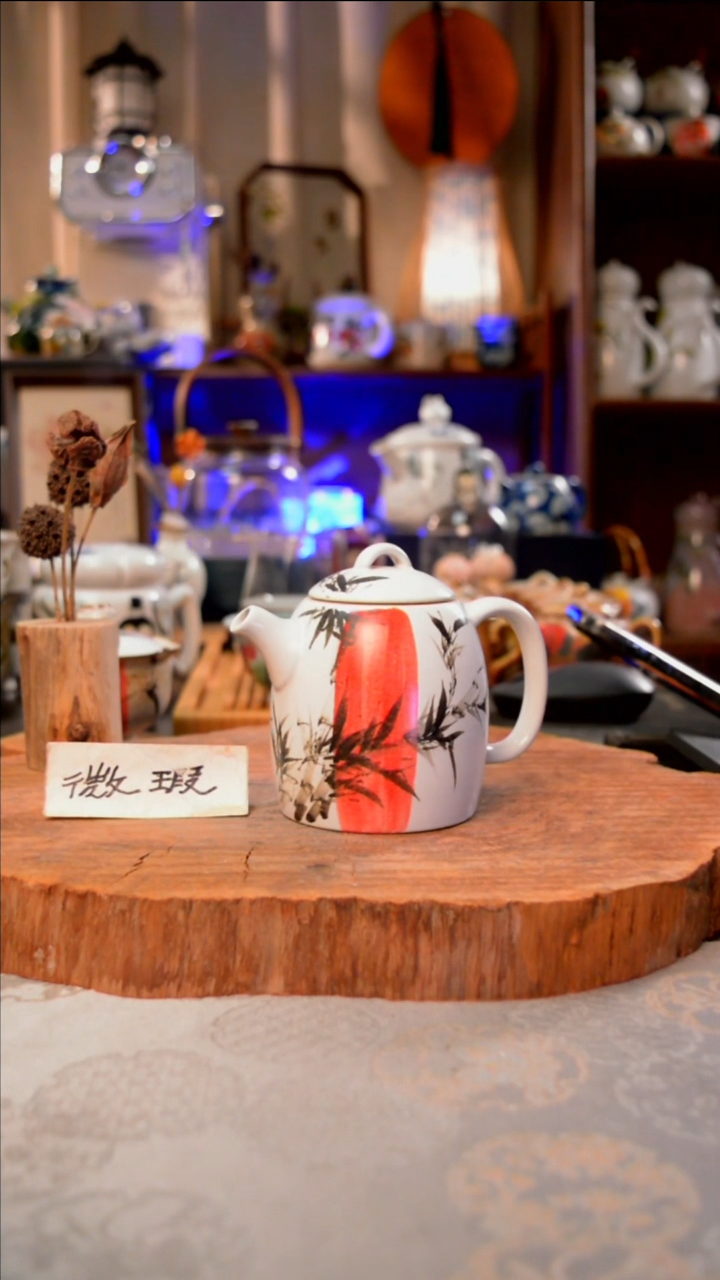 摆件竹子手工手绘手工手绘