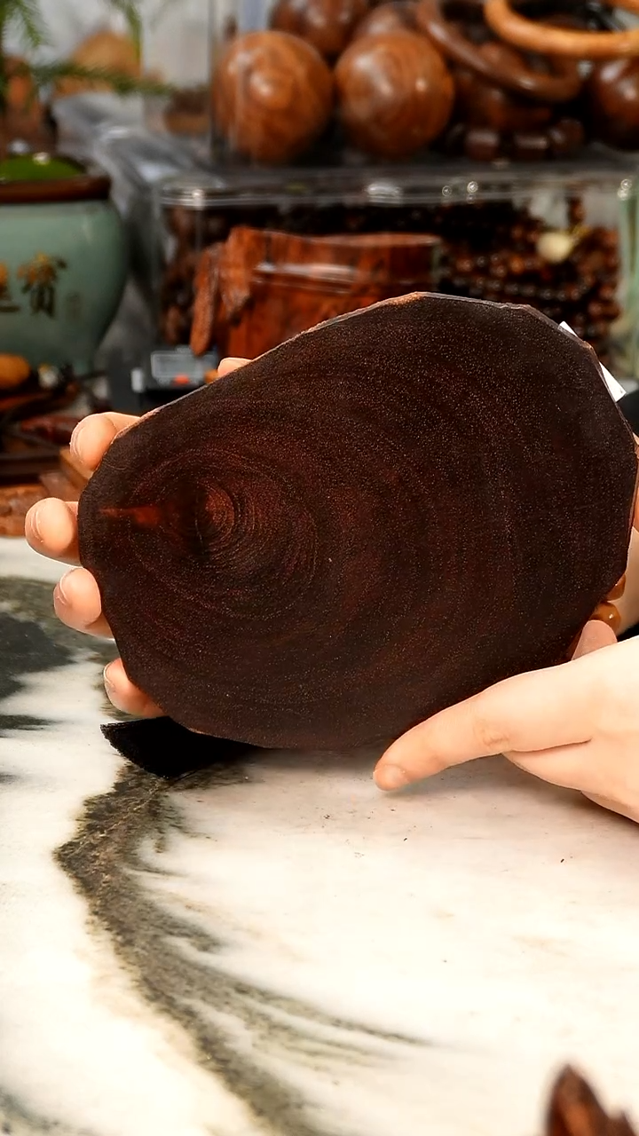 檀香紫檀（小叶紫檀）印度小叶紫檀树心料壶垫