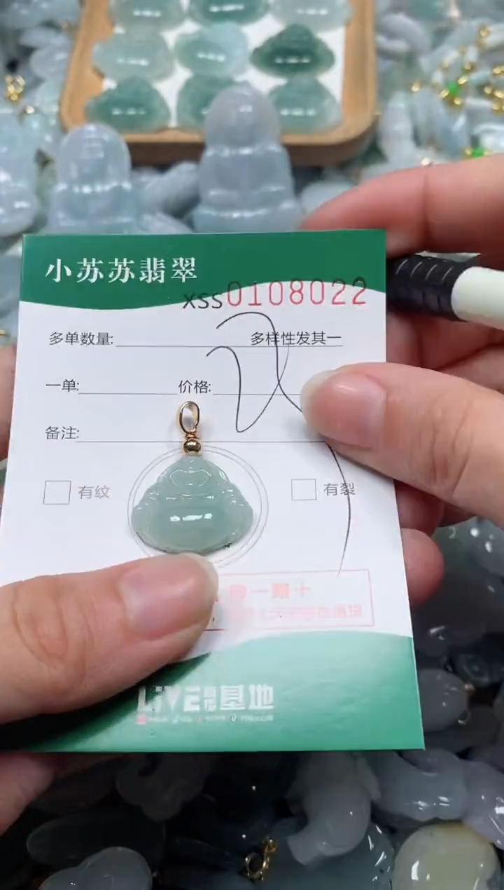 【闪购商品】翡翠颈饰未镶嵌闪购商品0108022