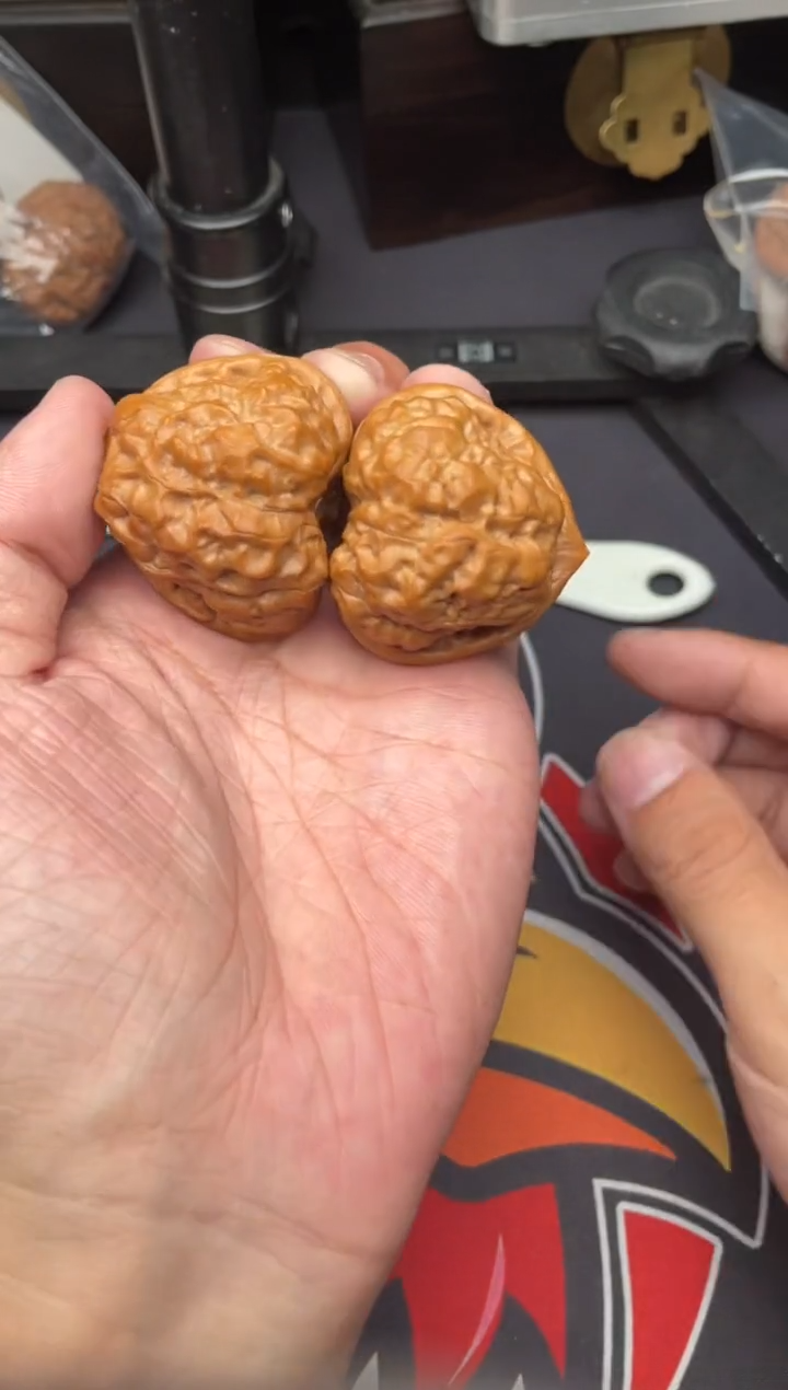 吊坠文玩核桃恶蟾40