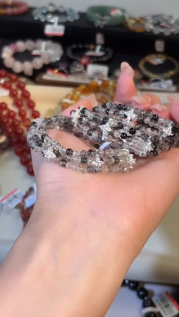 未镶嵌手串水晶k334多样性发货一件