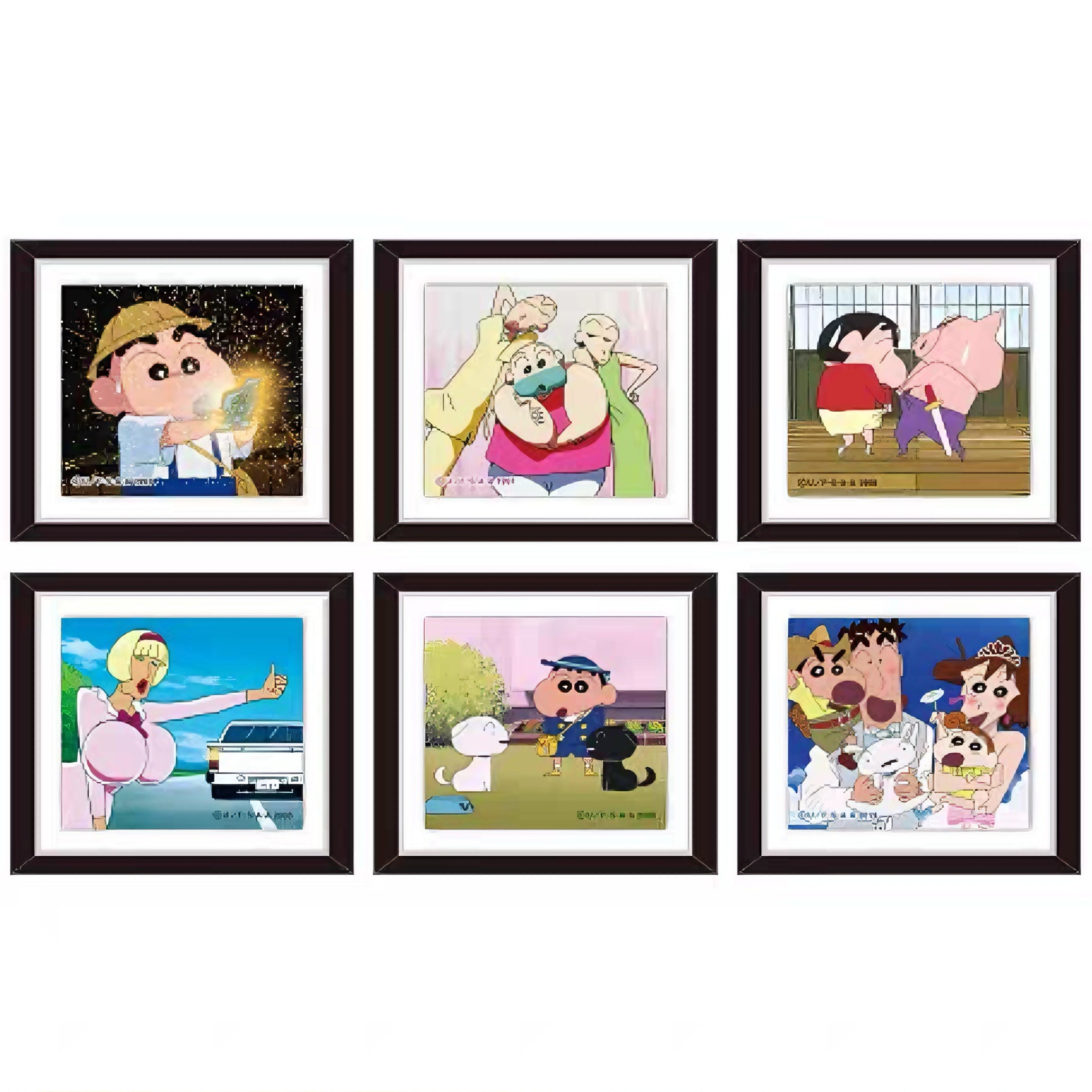 蜡笔小新 映画剧场版经典名场面剧照 冰箱贴第一弹（一款）