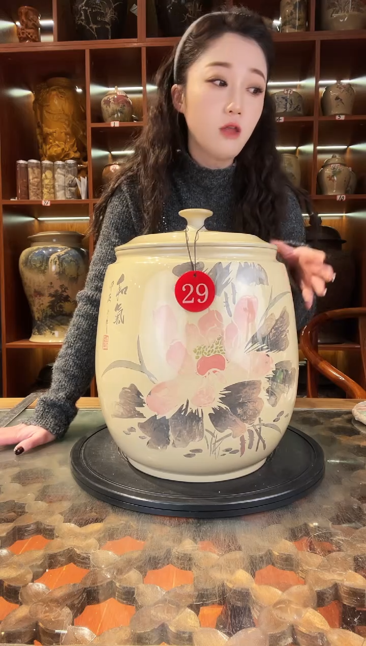 【闪购商品】缸云南建水紫陶白泥缸@29