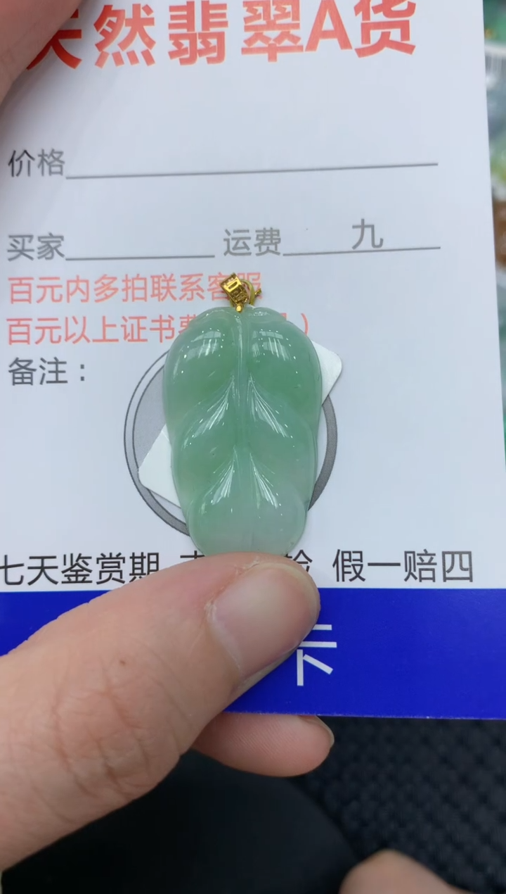 【闪购商品】翡翠颈饰18K金镶嵌11111111111