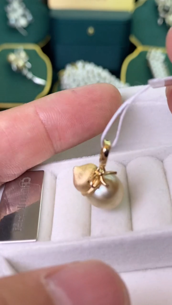 【闪购商品】海水珍珠颈饰银S925镶嵌1