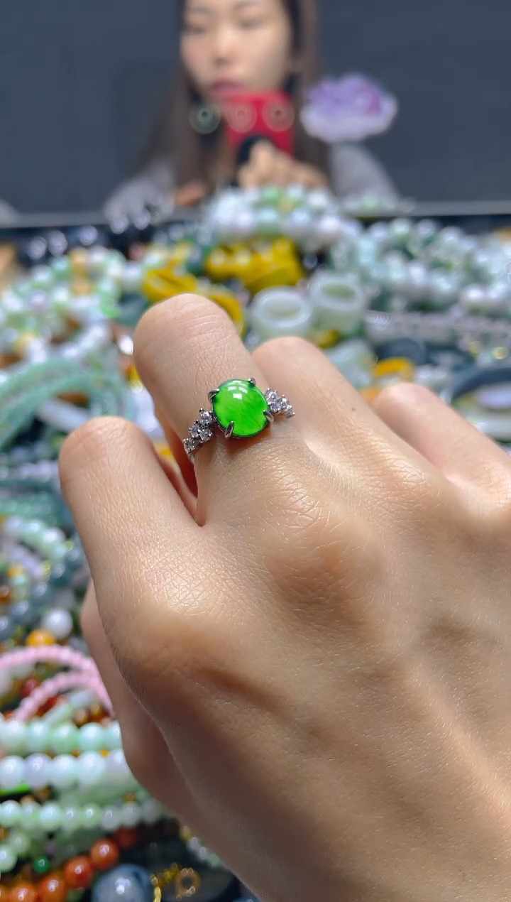 颈饰未镶嵌翡翠/Y/翡翠A货，一件也是批发价