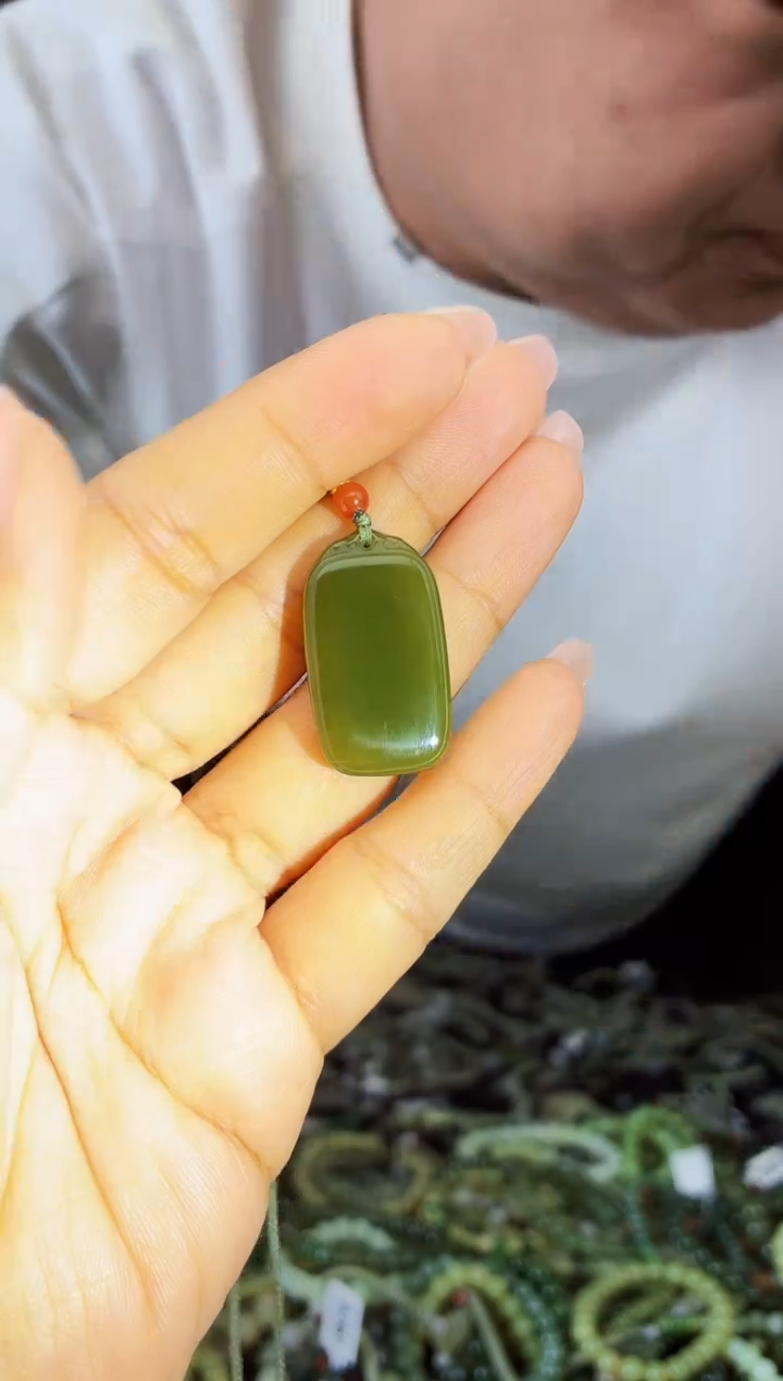 和田玉未镶嵌颈饰多样性发货拍一发一