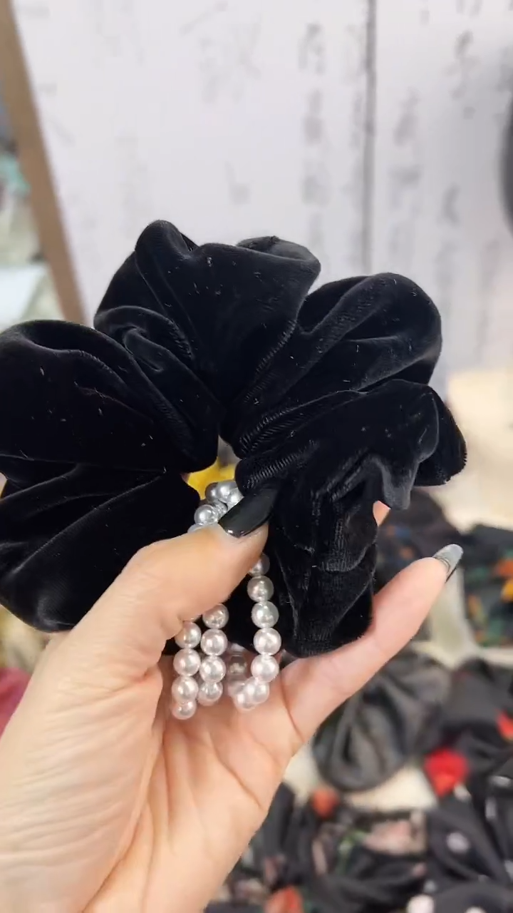 非金属布艺简约发饰