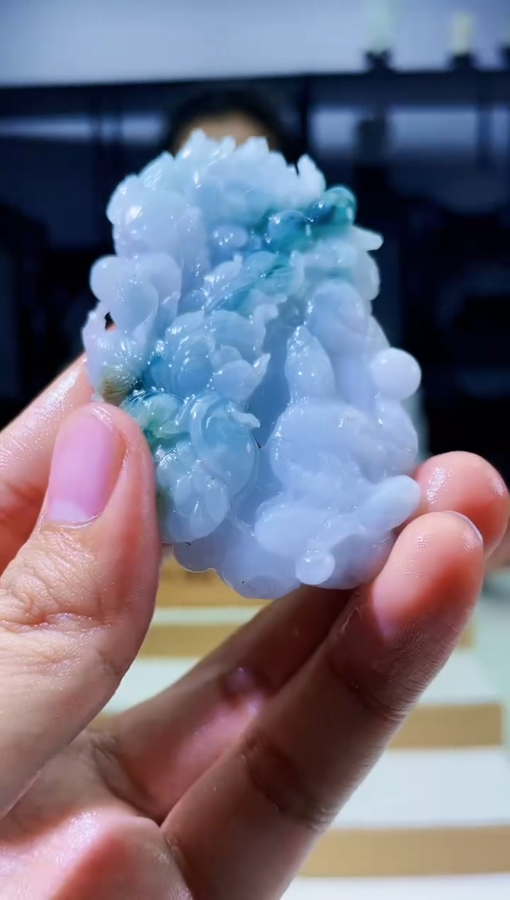 【闪购商品】定制翡翠未镶嵌毛货01230379 