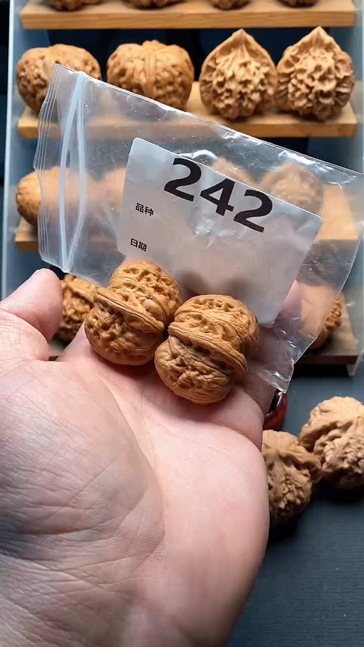 【闪购商品】文玩核桃吊坠242号41尺寸全品元宝