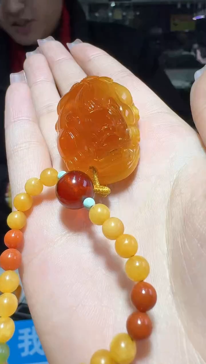 【闪购商品】蜜蜡颈饰未镶嵌多样性发一件 181