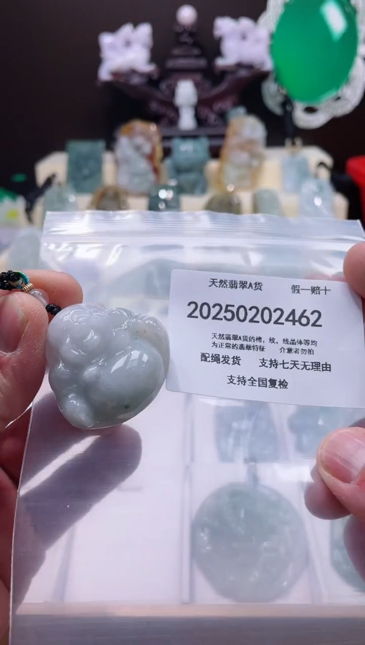 【闪购商品】翡翠颈饰未镶嵌闪购商品8号店20025003010