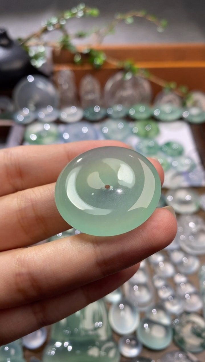 吊坠(不含链)未镶嵌翡翠扣子
