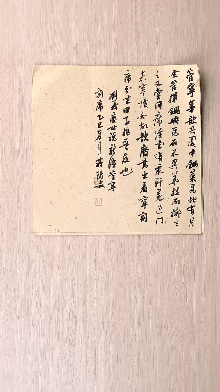 书法蒋阳安 陕西西安34*34