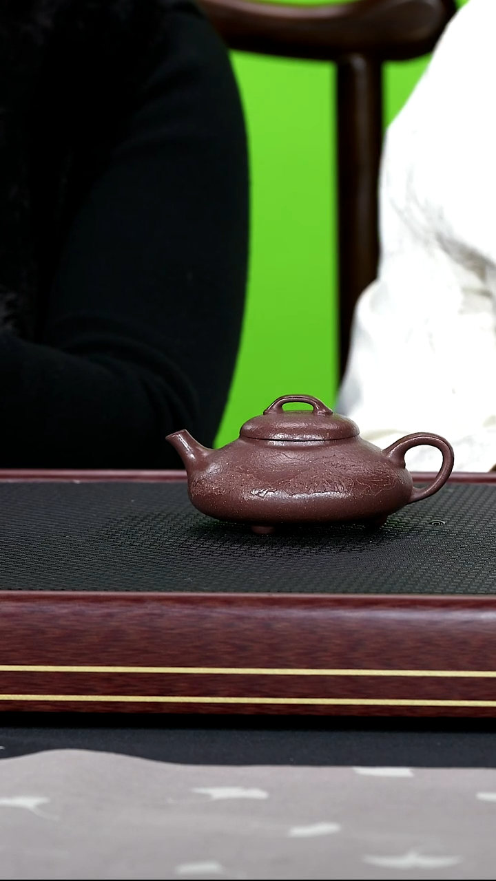 茶壶紫砂韩慧琴紫砂42   紫玉金砂  180cc  石瓢