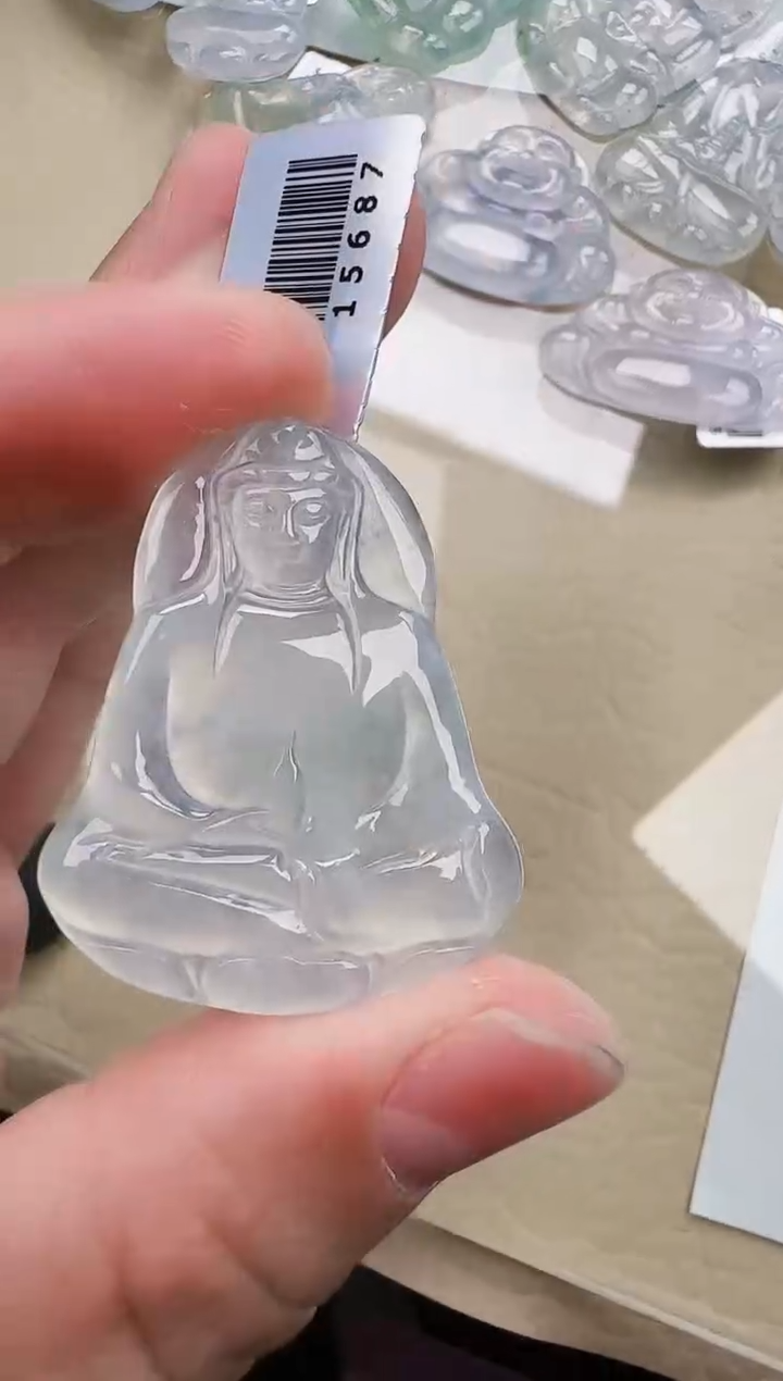 颈饰未镶嵌翡翠缅甸翡翠a货