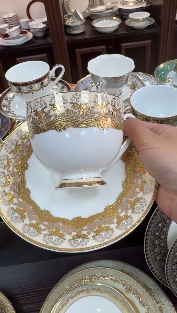 【闪购商品】瓷片两杯两碟福利款