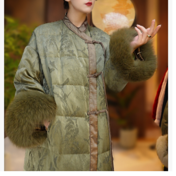 【珍江南】新中式老钱风重工织锦2024d2165-法法大女王仓