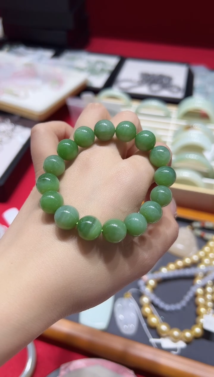 【闪购商品】和田玉手链未镶嵌GS0510手串