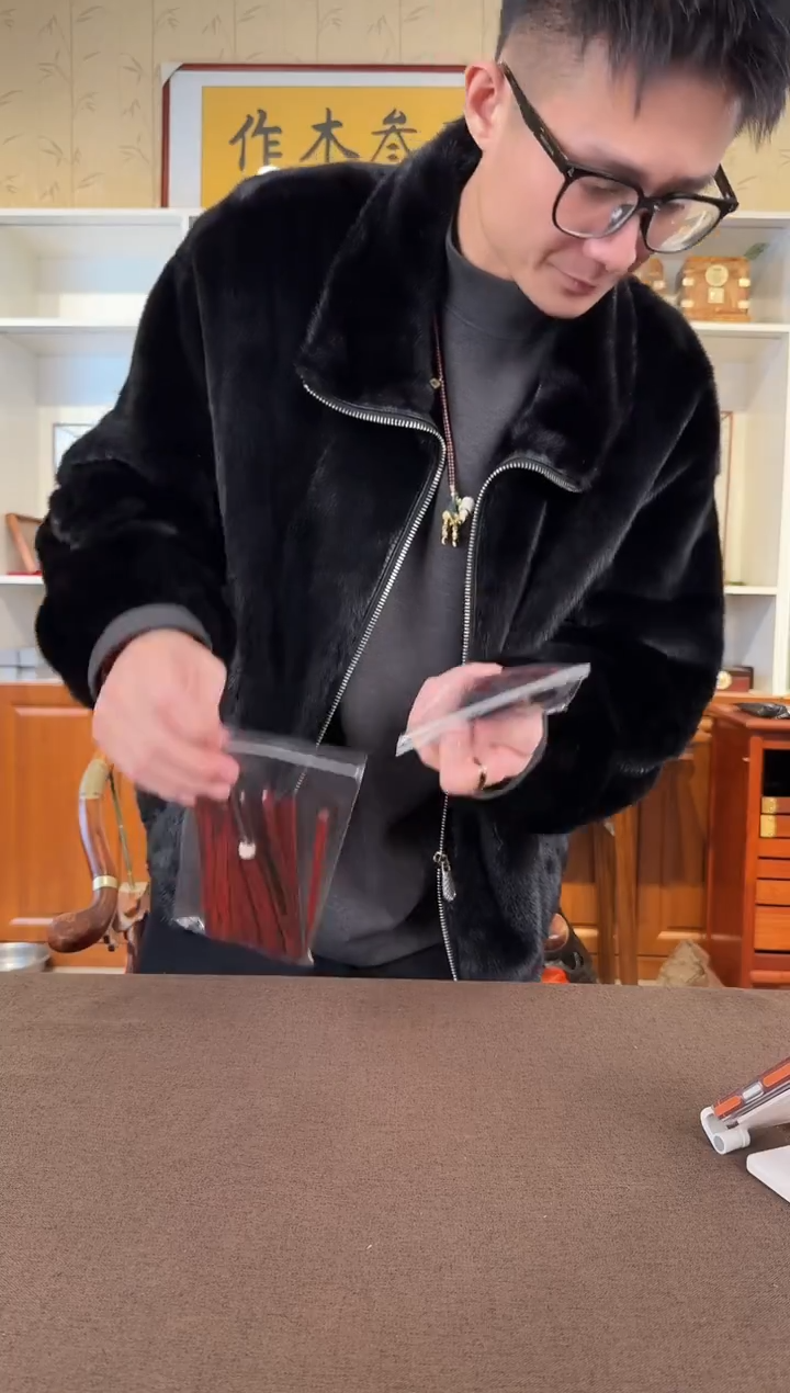 檀香紫檀（小叶紫檀）茶具六件套