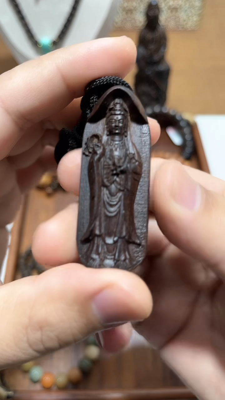 【闪购商品】檀香木精品推荐dlg观音牌