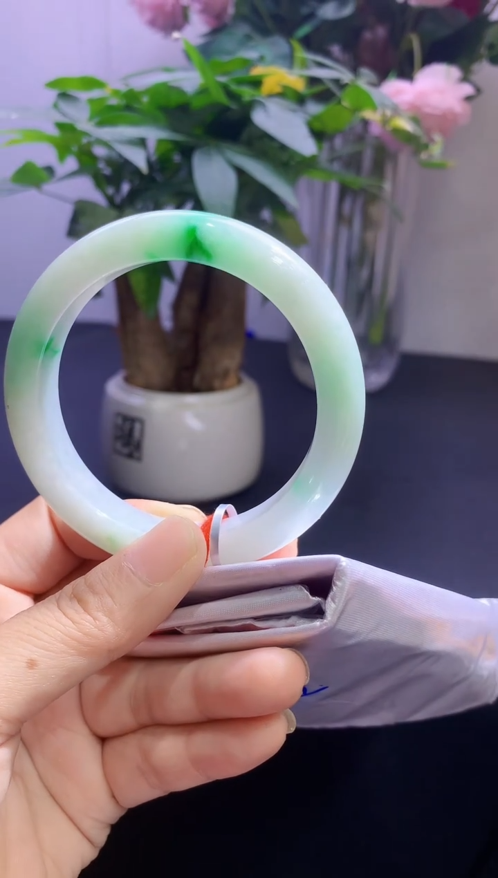 未镶嵌手镯翡翠翡翠手镯圈口58-t70