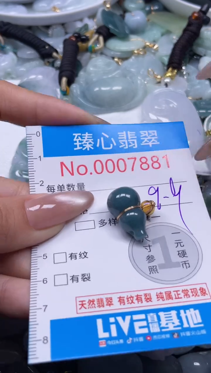 颈饰未镶嵌翡翠7881