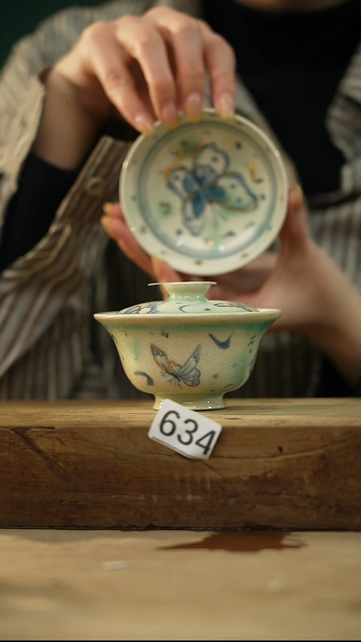 【闪购商品】瓷片新品 设计师手作款 手绘点金系列