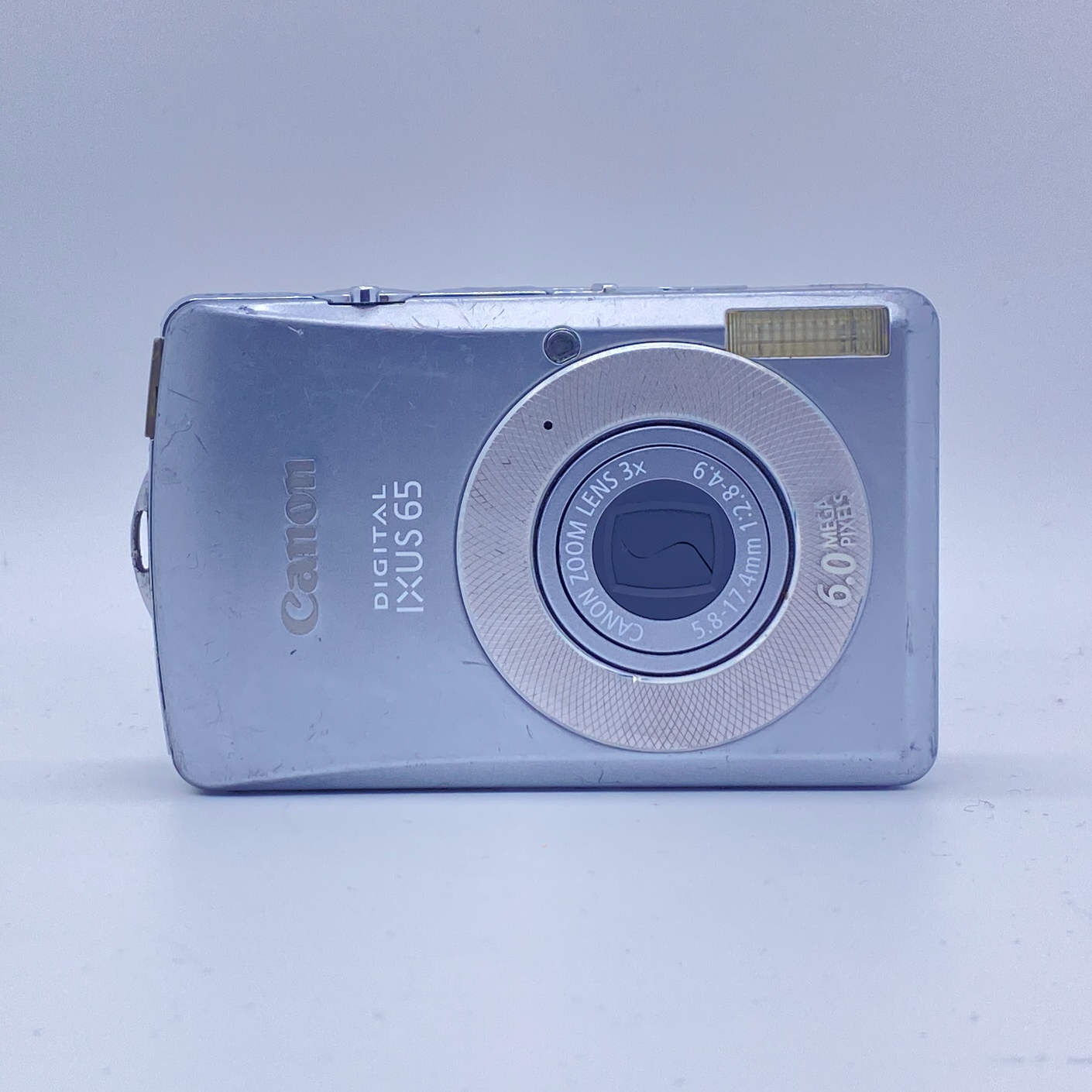 95新 Canon/佳能 ixus65银色复古数码相机学生便携式卡片机