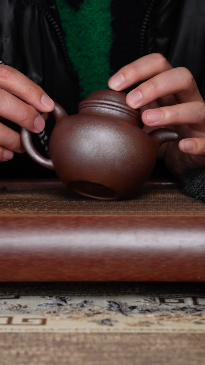 【闪购商品】紫砂茶壶掇球还原烧