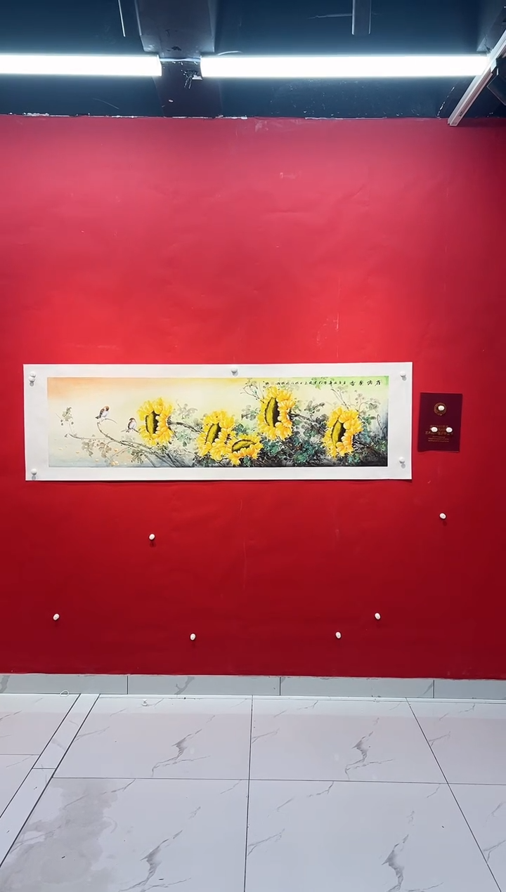 国画画家陆远华纯手绘原作