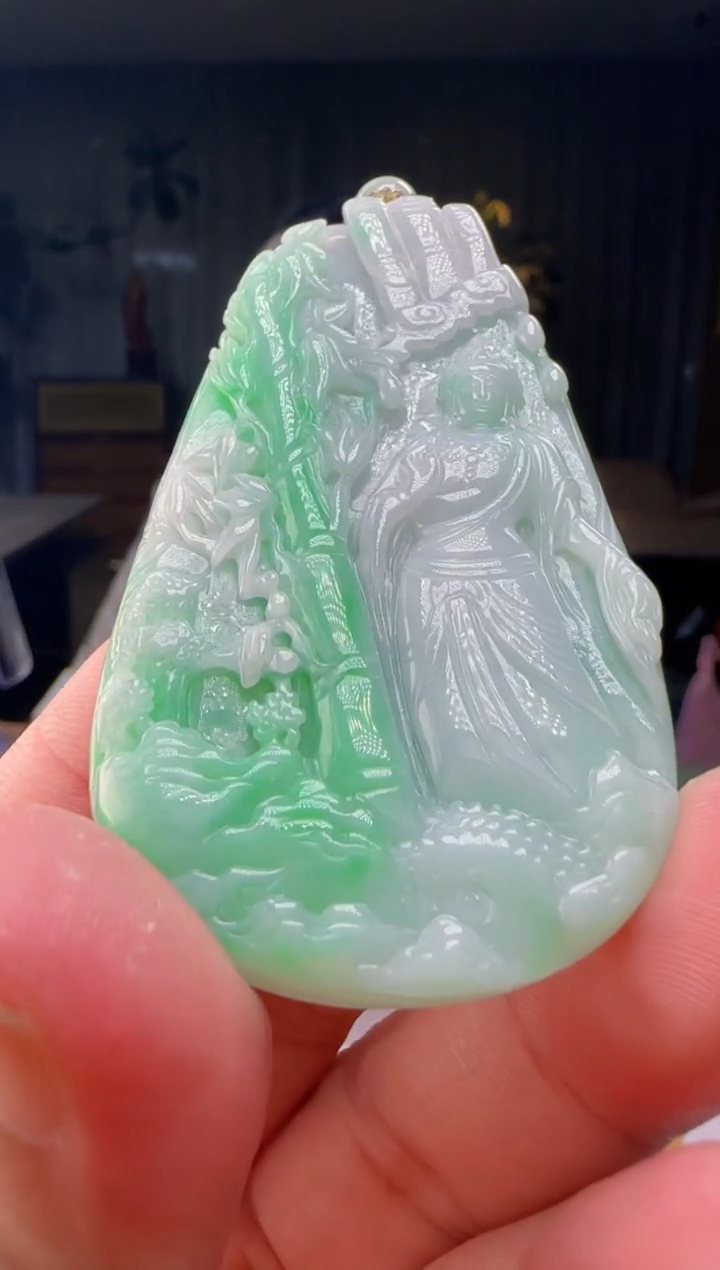 颈饰未镶嵌翡翠ZM@@960Q3J20992