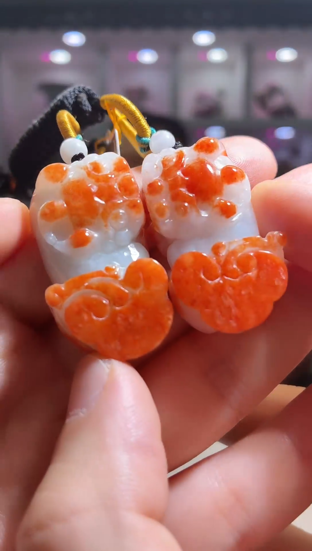 颈饰未镶嵌翡翠天然翡翠-6