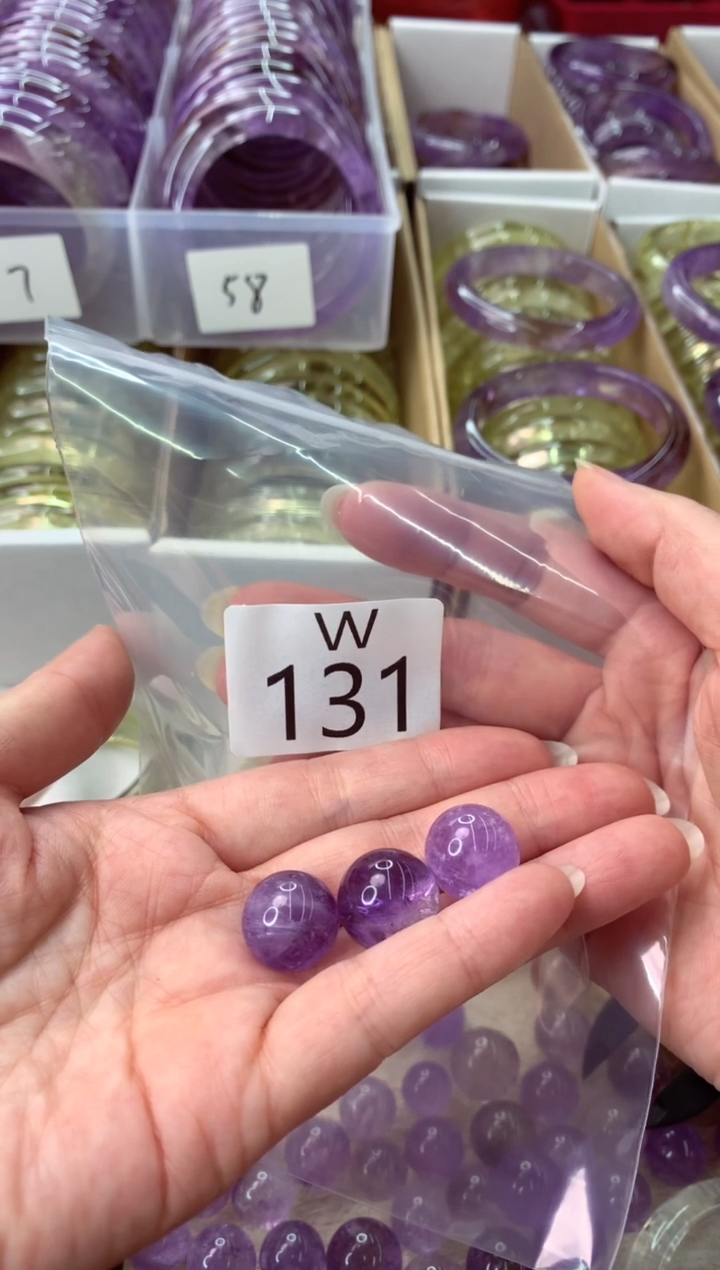 未镶嵌手镯水晶W131