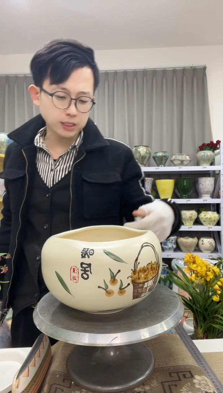 【12.21】花盆链接 高： 15 口：18