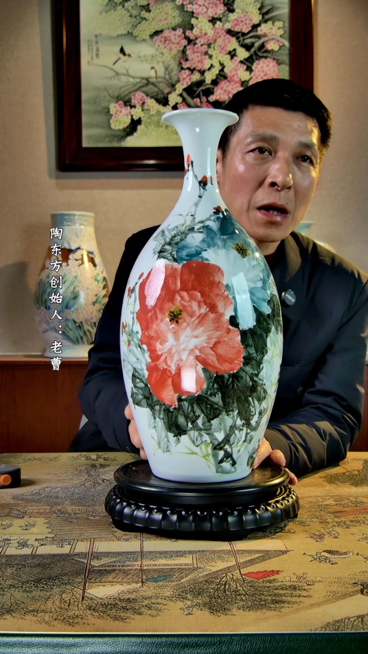 【闪购商品】其他景德镇陶东方陶瓷艺术作品花瓶瓷板画摆件