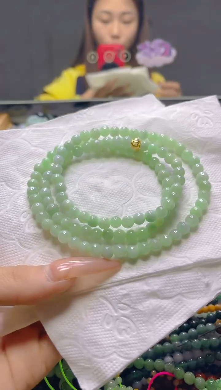 颈饰未镶嵌翡翠6MM