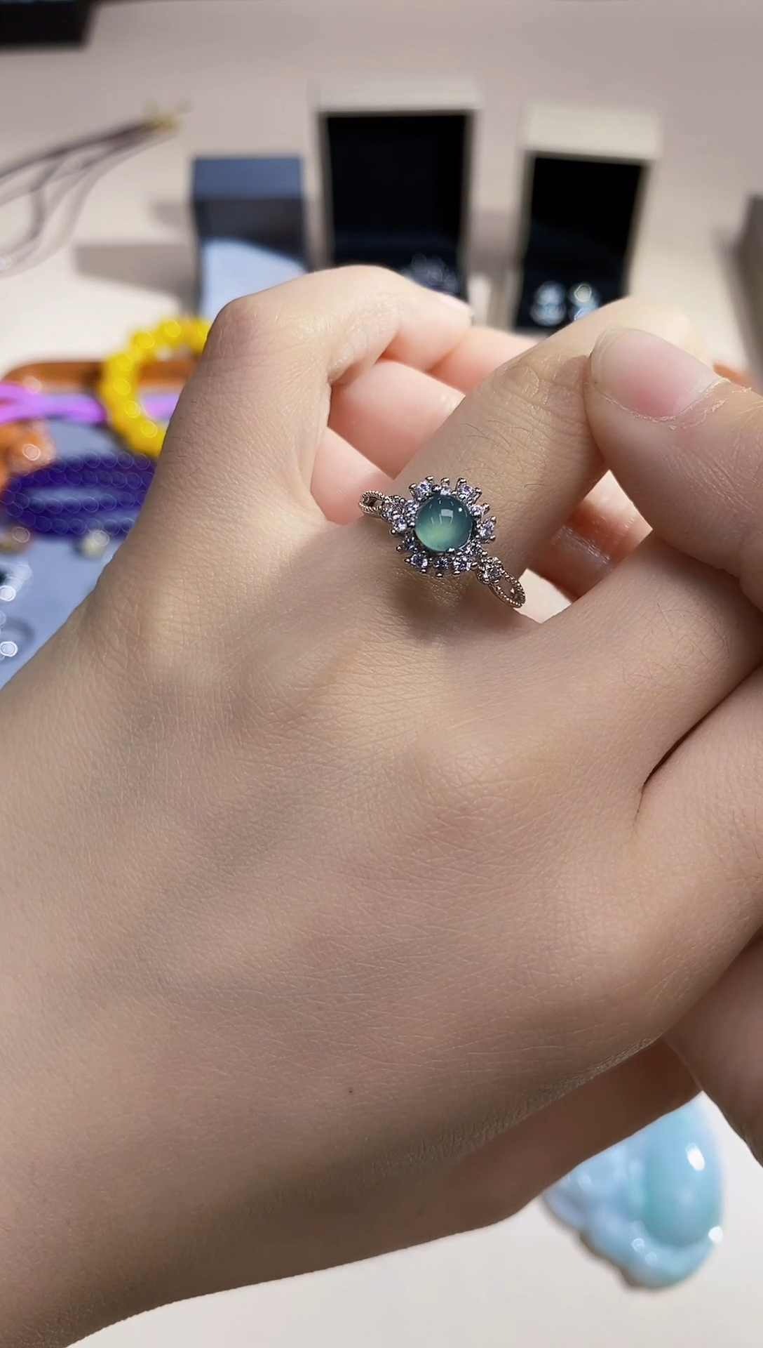 【闪购商品】翡翠戒指未镶嵌多样性 发其一  【64】