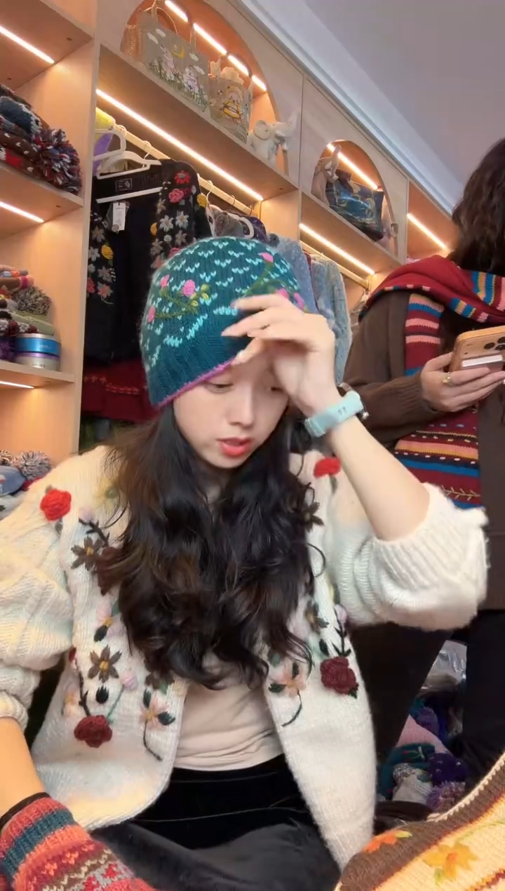 绵羊毛美利奴小丸子帽