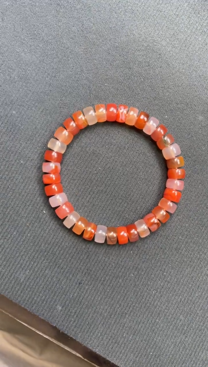 未镶嵌手串南红玛瑙手串