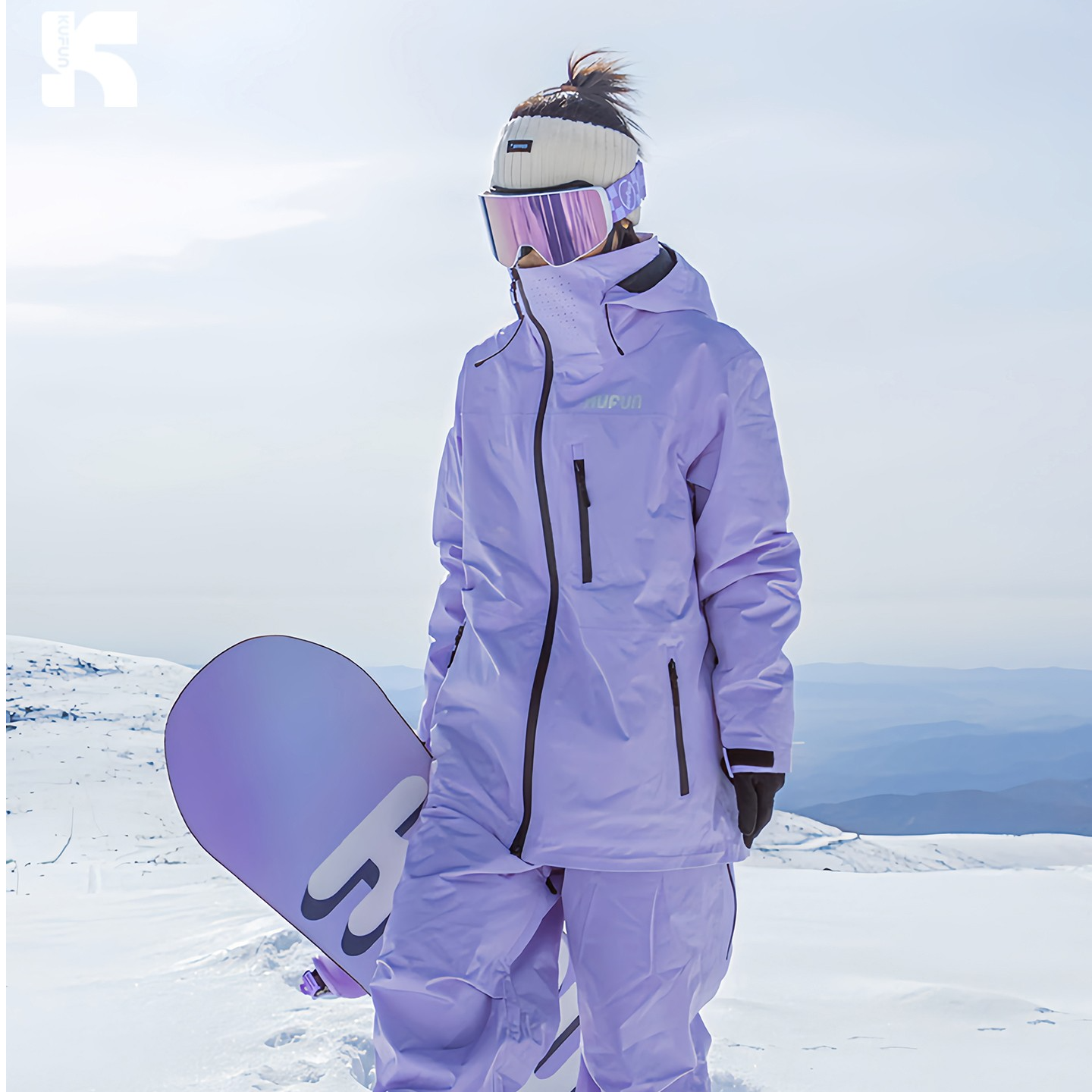 酷峰2025新款滑雪服套装女男专业小众雪衣雪裤单板双板装备防水