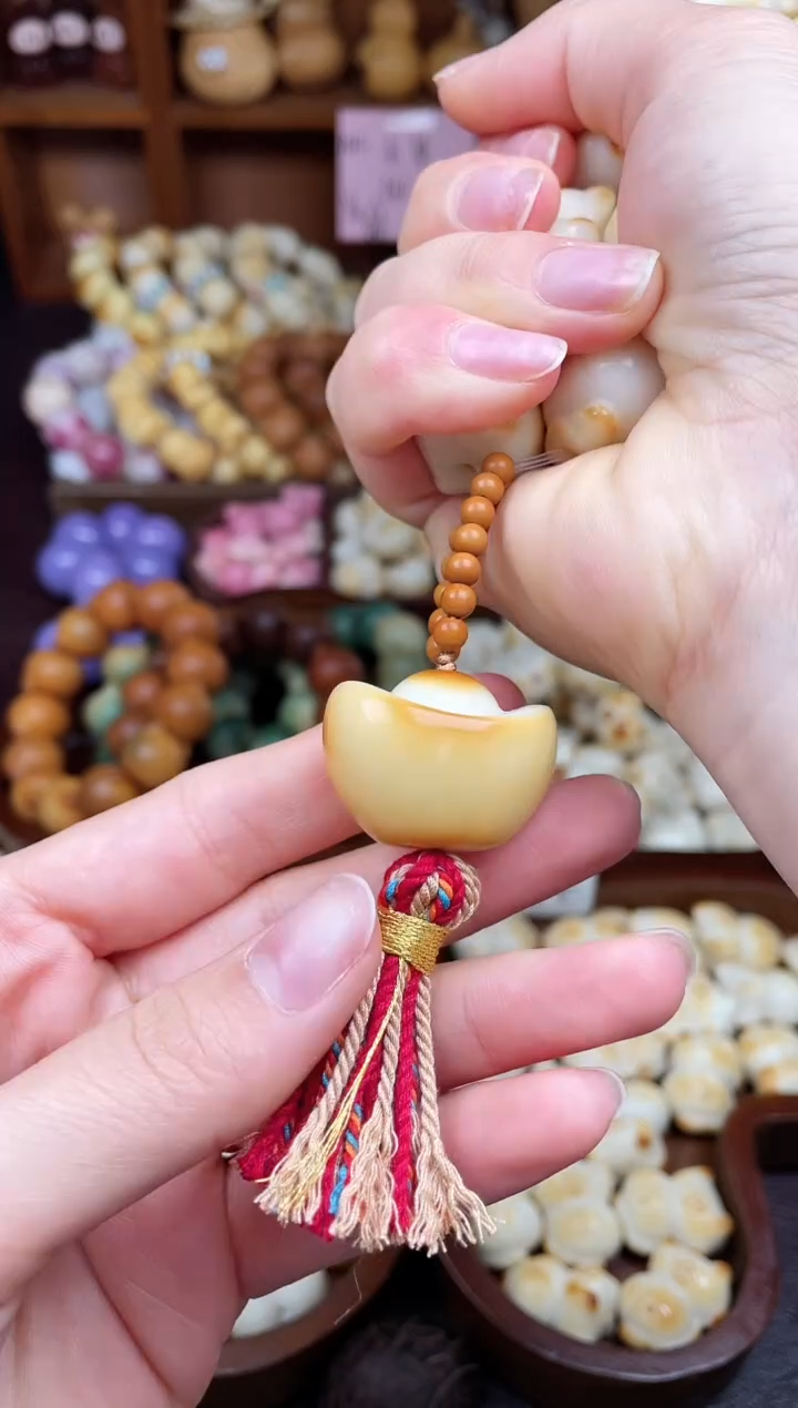 手串菩提根/象牙果Q元宝提溜