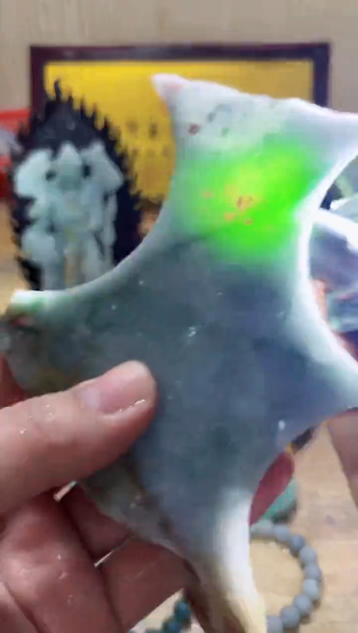 未镶嵌挂件翡翠A货常璀6876