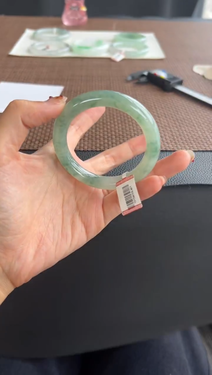 未镶嵌手镯翡翠26号52.2*9.7*9.1