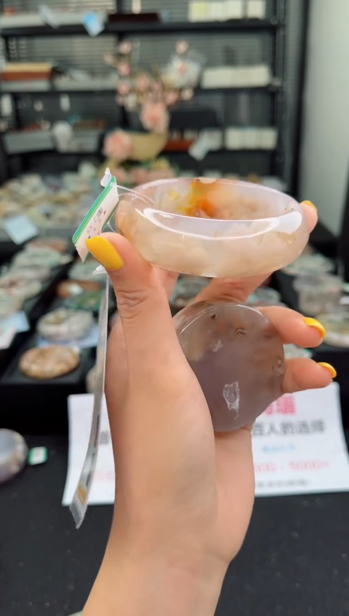 【闪购商品】石英质玉未镶嵌手镯55圈口（赠品镯心）1881284