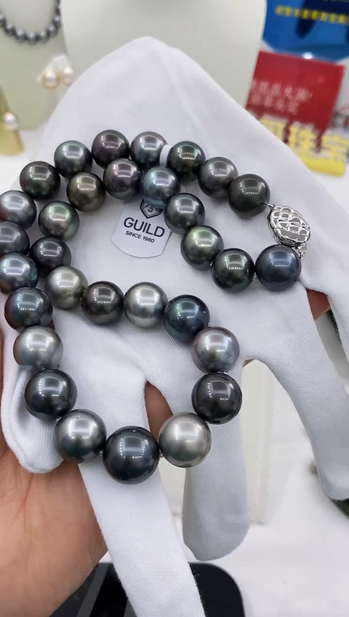 【闪购商品】海水珍珠项链未镶嵌104 13-15mm